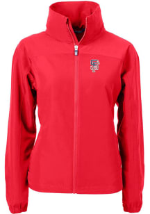 Cutter and Buck San Francisco Giants Womens Red Charter Eco Light Weight Jacket