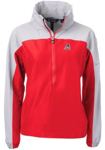 Cutter and Buck Arizona Diamondbacks Womens Red Charter Eco Pullover