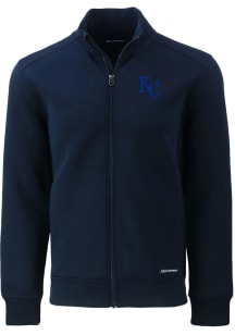 Cutter and Buck Kansas City Royals Mens Navy Blue Roam Big and Tall Light Weight Jacket