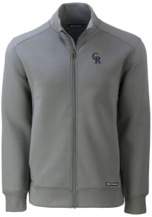 Cutter and Buck Colorado Rockies Mens Grey Roam Light Weight Jacket