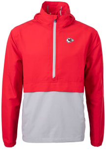 Cutter and Buck Kansas City Chiefs Mens Red Charter Pullover Jackets