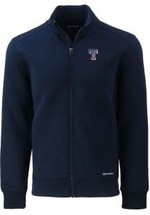Cutter and Buck Texas Rangers Mens Navy Blue Roam Light Weight Jacket