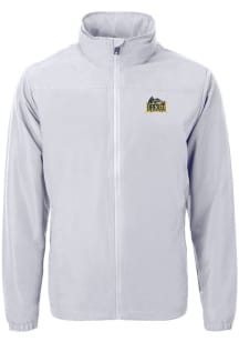 Cutter and Buck Drexel Dragons Mens Grey Charter Eco Knit Big and Tall Light Weight Jacket