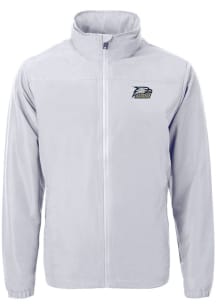 Cutter and Buck Georgia Southern Eagles Mens Grey Charter Eco Knit Big and Tall Light Weight Jacke..