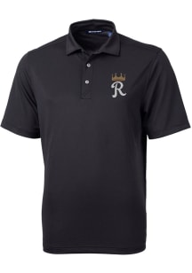 Cutter and Buck Kansas City Royals Mens Black Virtue Short Sleeve Polo
