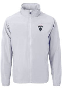 Cutter and Buck Howard Bison Mens Grey Charter Eco Light Weight Jacket