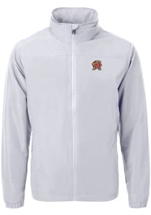 Cutter and Buck Maryland Terrapins Mens Grey Charter Eco Light Weight Jacket