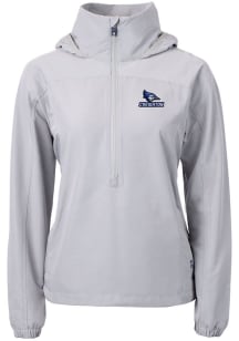 Cutter and Buck Creighton Bluejays Womens Grey Charter Eco Pullover