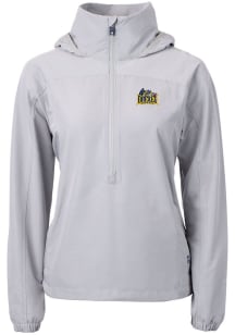 Cutter and Buck Drexel Dragons Womens Grey Charter Eco Pullover
