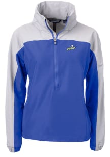 Cutter and Buck Florida Gulf Coast Eagles Womens Blue Charter Eco Pullover