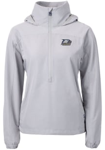 Cutter and Buck Georgia Southern Eagles Womens Grey Charter Eco Pullover