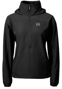 Cutter and Buck Hawaii Warriors Womens Black Charter Eco Pullover