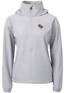 Cutter and Buck UCF Knights Womens Grey Charter Eco Pullover