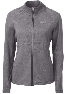Cutter and Buck Colorado State Rams Womens Black Adapt Eco Knit Light Weight Jacket