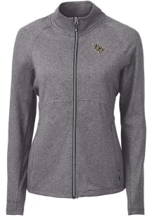 Cutter and Buck UCF Knights Womens Black Adapt Eco Knit Light Weight Jacket