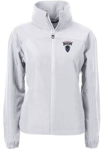 Cutter and Buck Howard Bison Womens Grey Charter Eco Light Weight Jacket