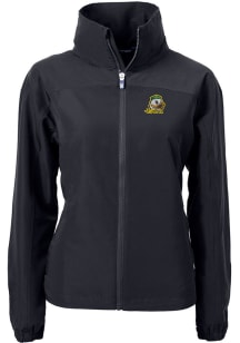 Cutter and Buck Oregon Ducks Womens Black Charter Eco Light Weight Jacket
