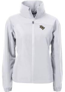 Cutter and Buck UCF Knights Womens Grey Charter Eco Light Weight Jacket
