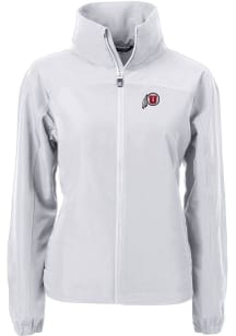Cutter and Buck Utah Utes Womens Grey Charter Eco Light Weight Jacket
