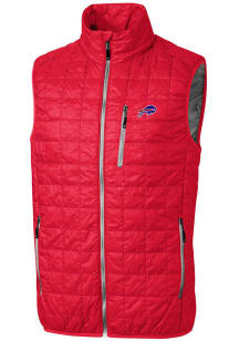 Cutter and Buck Buffalo Bills Mens Red Rainier PrimaLoft Sleeveless Jacket