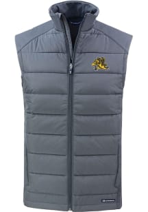 Cutter and Buck Iowa Hawkeyes Mens Grey Evoke Sleeveless Jacket
