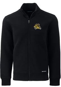 Cutter and Buck Iowa Hawkeyes Mens Black Roam Long Sleeve Zip