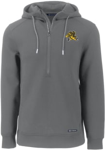 Cutter and Buck Iowa Hawkeyes Mens Grey Roam Hood