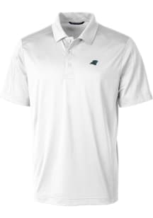 Cutter and Buck Carolina Panthers White Prospect Big and Tall Polo
