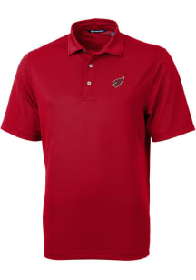 Cutter and Buck Arizona Cardinals Cardinal Virtue Eco Pique Big and Tall Polo