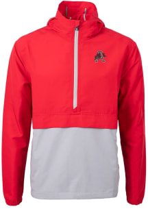 Cutter and Buck Arkansas Razorbacks Mens Red Charter Pullover Jackets