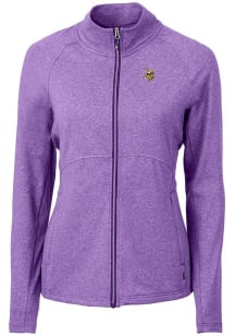 Cutter and Buck Minnesota Vikings Womens Purple Adapt Eco Light Weight Jacket