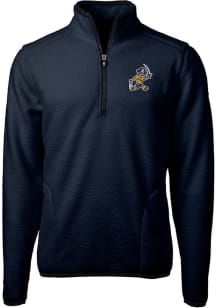 Cutter and Buck East Tennesse State Buccaneers Mens Navy Blue Cascade Sherpa Vault Big and Tall Qt..