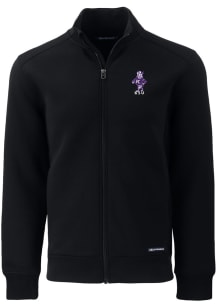 Cutter and Buck K-State Wildcats Mens Black Roam Vault Big and Tall Light Weight Jacket