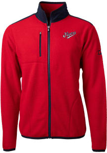 Cutter and Buck Dayton Flyers Mens Red Cascade Sherpa Vault Big and Tall Light Weight Jacket