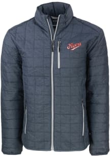 Cutter and Buck Dayton Flyers Mens Anthracite Vault Rainier PrimaLoft Big and Tall Lined Jacket