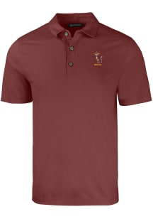 Cutter and Buck Minnesota Golden Gophers Maroon Forge Vault Big and Tall Polo