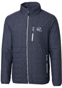 Cutter and Buck Buffalo Bills Mens Anthracite Helmet Rainier PrimaLoft Filled Jacket