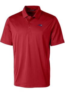 Cutter and Buck New England Patriots Red Americana Prospect Big and Tall Polo