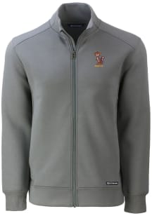 Cutter and Buck Minnesota Golden Gophers Mens Grey Roam Vault Light Weight Jacket