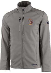 Cutter and Buck Minnesota Golden Gophers Mens Grey Vault Evoke Light Weight Jacket