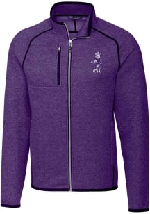 Cutter and Buck K-State Wildcats Mens Purple Mainsail Vault Design Medium Weight Jacket