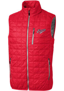 Cutter and Buck Dayton Flyers Mens Red Rainier PrimaLoft Vault Sleeveless Jacket