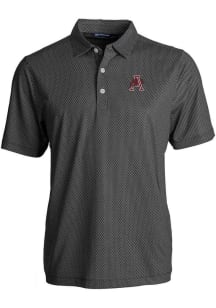 Cutter and Buck Arkansas Razorbacks Mens Black Symmetry Short Sleeve Polo