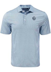 Cutter and Buck Penn State Nittany Lions Mens Navy Blue Diamond Dot Short Sleeve Polo