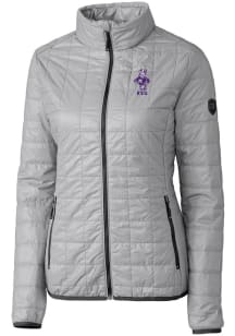 Cutter and Buck K-State Wildcats Womens Grey Rainier PrimaLoft Vault Filled Jacket