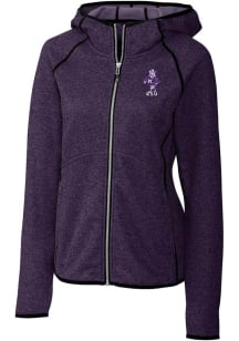 Cutter and Buck K-State Wildcats Womens Purple Mainsail Vault Medium Weight Jacket