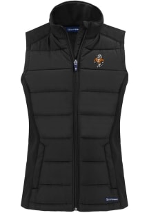Cutter and Buck Tennessee Volunteers Womens Black Evoke Vault Vest