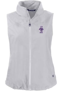 Cutter and Buck K-State Wildcats Womens Grey Charter Vault Vest