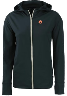Cutter and Buck Auburn Tigers Womens Navy Blue Daybreak Light Weight Jacket