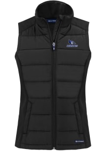 Cutter and Buck Creighton Bluejays Womens Black Evoke Vest